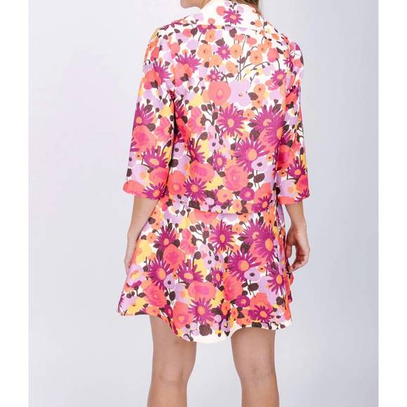 NEW FLORA BEA caroline blazer in vintage flowers - Picture 2 of 3